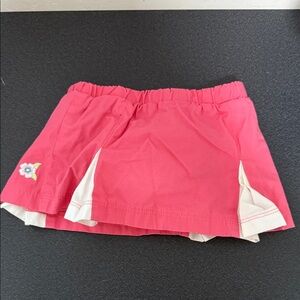 Pink Kids Skirt with Floral Detail 2004 vintage
